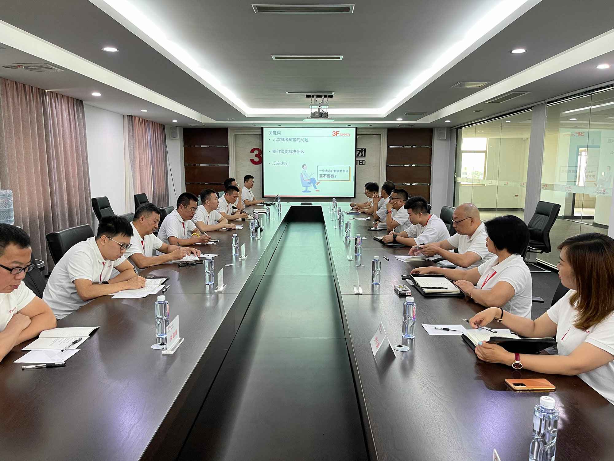 济南涛声硬件开发与销售有限公司召开上半年总结暨下半年计划会议